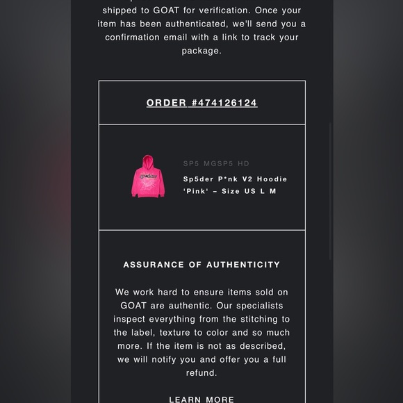 Sp5der P*nk V2 Hoodie
'Pink' - Size
US L M - Picture 10 of 11